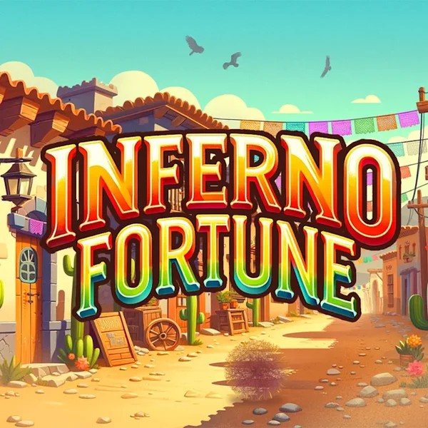 Inferno Fortune slot logo by Atomic Slot Lab at Betrepublic Casino