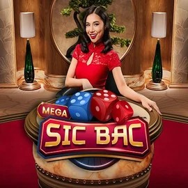 Official Live Casino logo: Mega Sic Bac by Pragmatic Play at Betrepublic Casino
