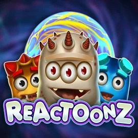 Reactoonz logo – Slots by Play'n GO at Betrepublic Casino