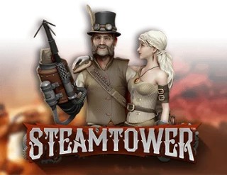 Slots logo of Steam Tower Slot from NetEnt at Betrepublic Casino